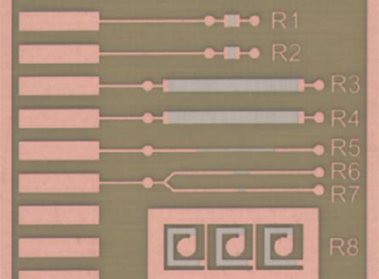 Thin Film Embedded Resistor PCB